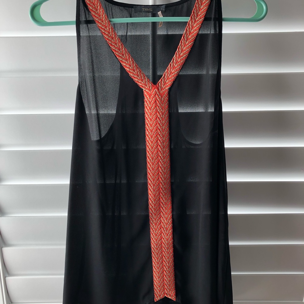 V-neck Racerback tank - Picture 4 of 5